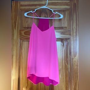 Women’s Pink Size Medium Express Tank Top